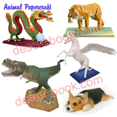 papercraft animal