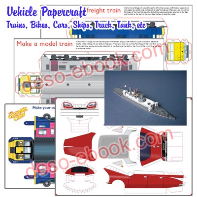 papercraft vehicle