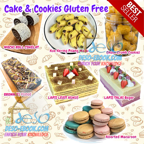Kursus Aneka Cake & Cookies Gluten Free